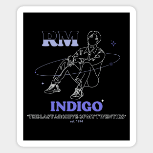 indigo rm Magnet